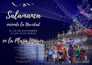 Plaza Mayor Salamanca enciende la Navidad Noviembre 2021