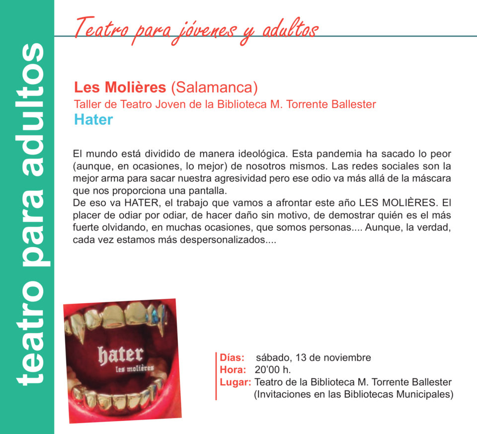 Torrente Ballester Les Molières Salamanca Noviembre 2021