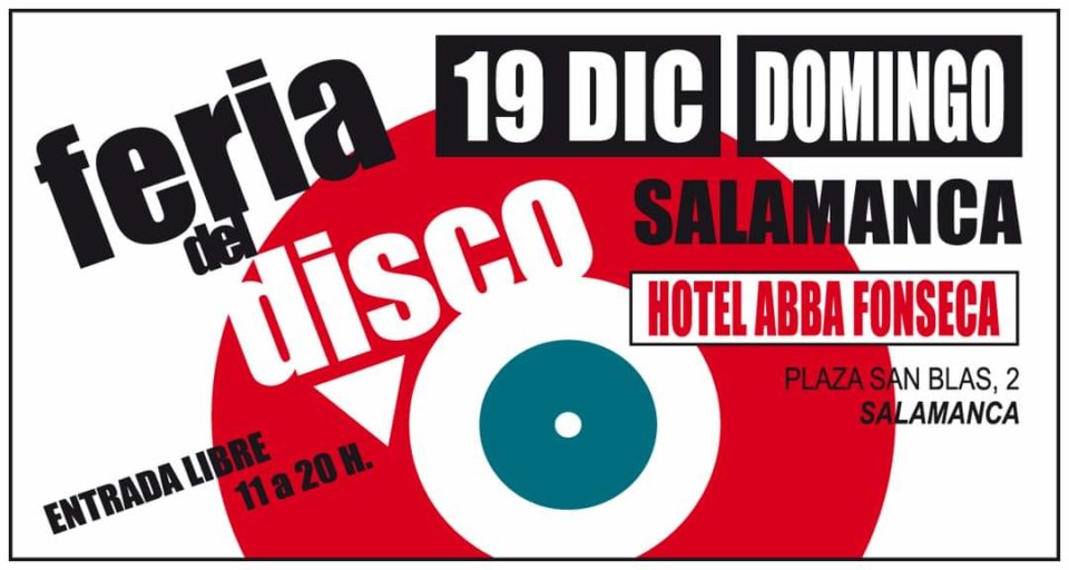 Abba Fonseca Feria del Disco Salamanca Diciembre 2021