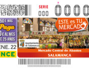 El Mercado Central de Abastos de Salamanca aparece en el cupón de la ONCE
