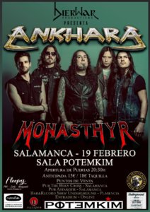 Potemkim Ankhara + Monasthyr Salamanca Febrero 2022