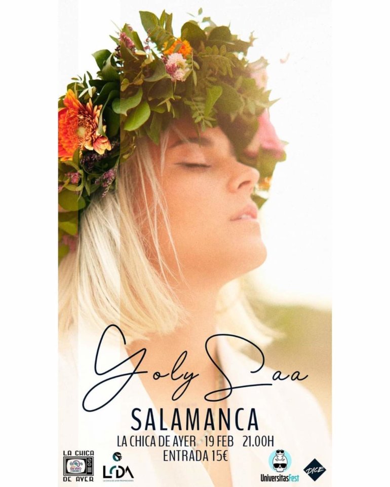 La Chica de Ayer Yoly Saa Salamanca Febrero 2022