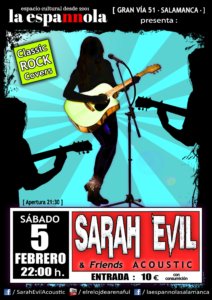La Espannola Sarah Evil Salamanca Febrero 2022