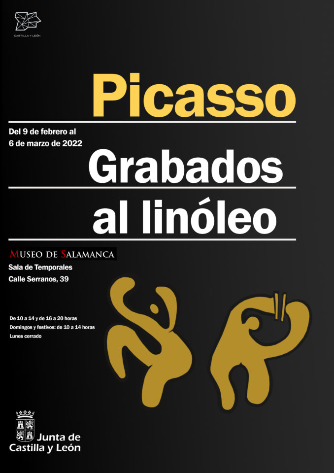Museo de Salamanca Picasso, grabados al linóleo Febrero marzo 2022