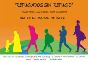 Carmen de Abajo Refugiados sin refugio Salamanca Marzo 2022