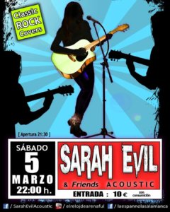 La Espannola Sarah Evil Salamanca Marzo 2022