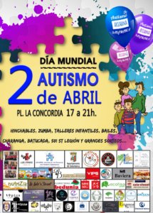 Puerta de Zamora Día Mundial de Concienciación sobre el Autismo Salamanca Abril 2022