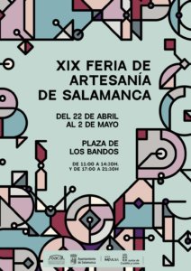 Plaza de los Bandos XIX Feria de Artesanía Salamanca Abril mayo 2022