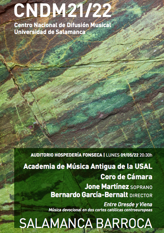 Hospedería Fonseca Salamanca Barroca 2021-2022 Academia de Música Antigua de la Universidad de Salamanca Mayo 2022