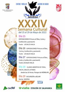 Salamanca XXXIV Semana Cultural Navega Mayo 2022