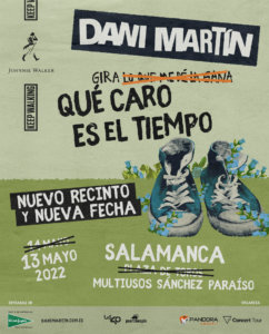 Sánchez Paraíso Dani Martín Salamanca Mayo 2022