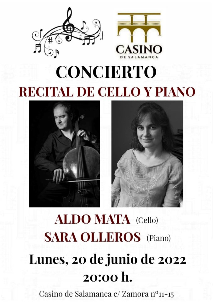 Casino de Salamanca Aldo Mata y Sara Olleros Junio 2022