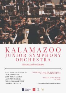 Catedral Vieja Kalamazoo Junior Symphony Orchestra Salamanca Junio 2022