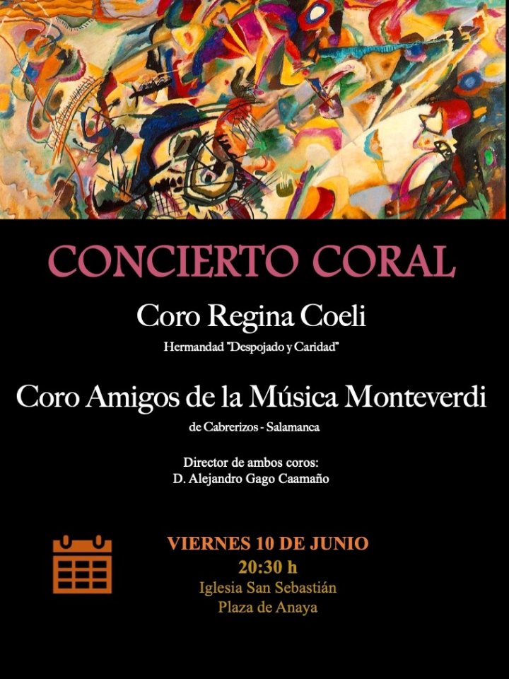 Iglesia de San Sebastián Coro Regina Coeli y Coro Amigos de la Música Monteverdi Salamanca Junio 2022
