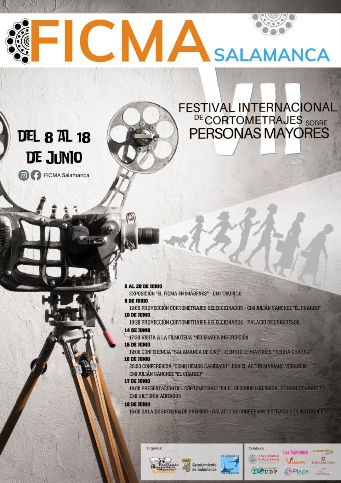 Salamanca Festival Internacional de Cortometrajes sobre Personas Mayores Junio 2022