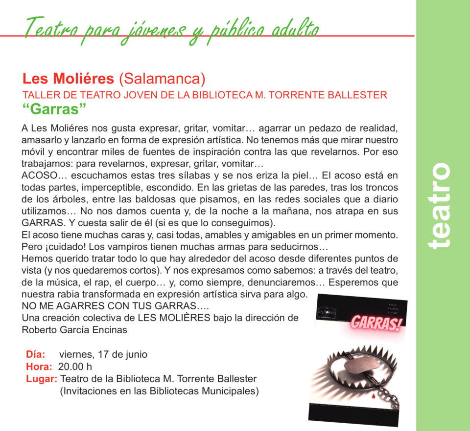 Torrente Ballester Les Moliéres Salamanca Junio 2022