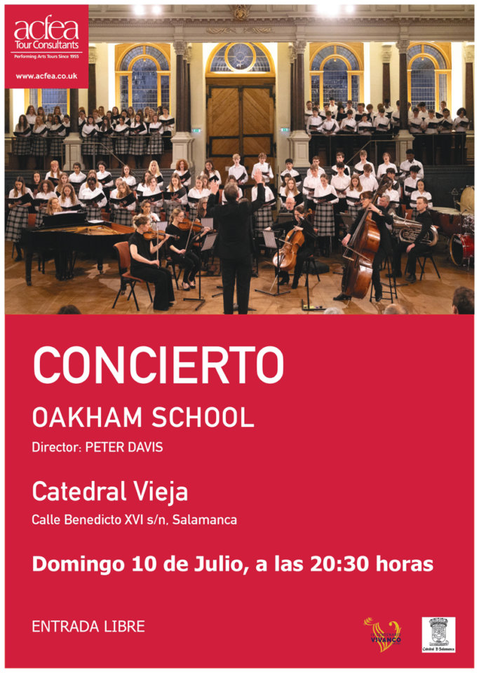 Catedral Vieja Oakham School Salamanca Julio 2022