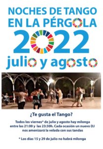 Jesuitas Noches de Tango en La Pérgola Salamanca Julio agosto 2022