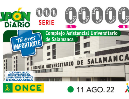 El Complejo Asistencial Universitario de Salamanca imagen del cupón de la ONCE