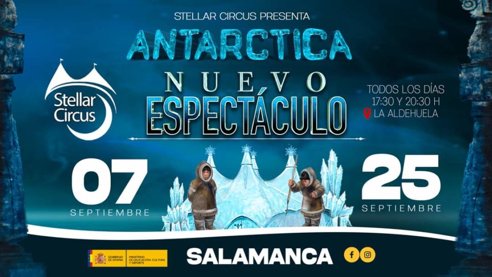Ferias y Fiestas 2022 Stellar Circus Salamanca Septiembre