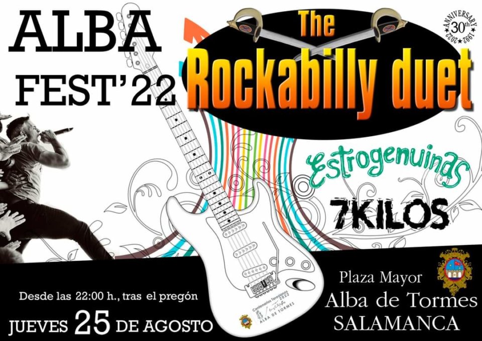 Plaza Mayor Alba Fest'22 Alba de Tormes Agosto 2022