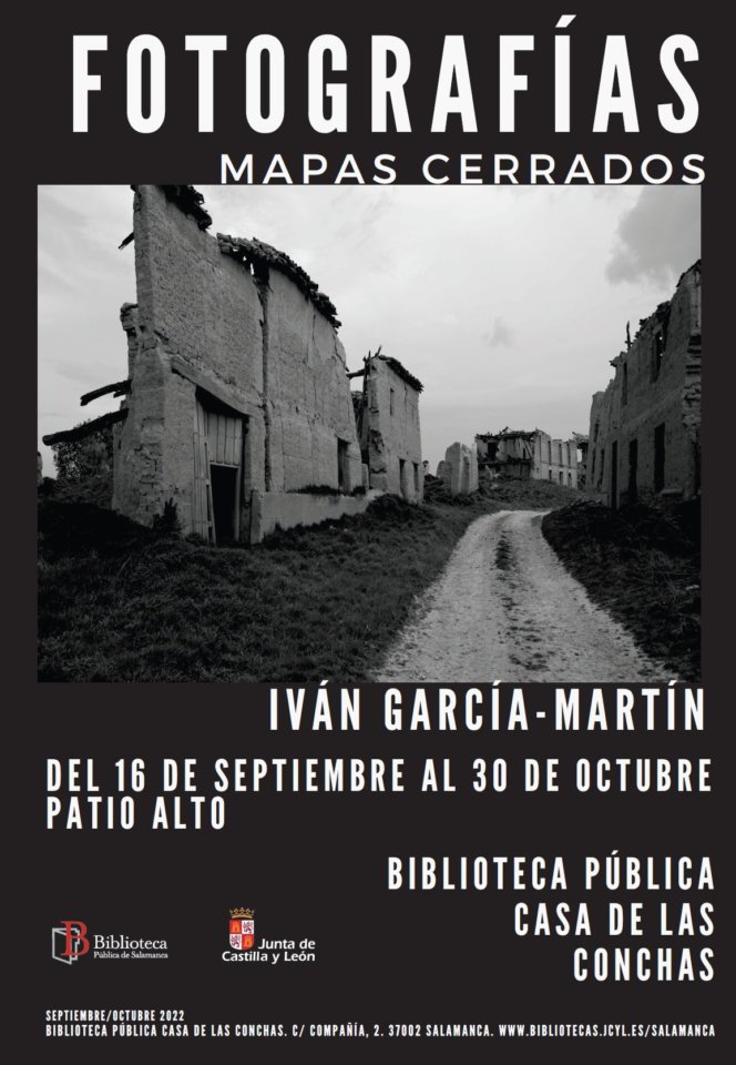 Casa de las Conchas Mapas cerrados Salamanca Septiembre octubre 2022