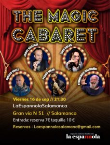La Espannola The magic cabaret 16 de septiembre de 2022 Salamanca
