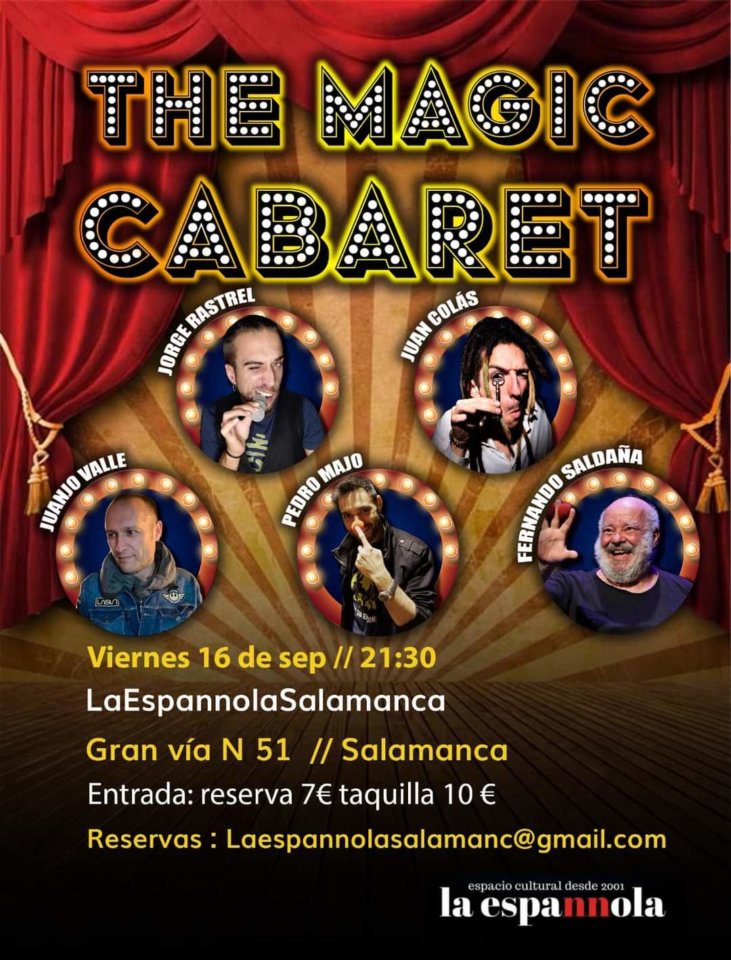 La Espannola The magic cabaret 16 de septiembre de 2022 Salamanca