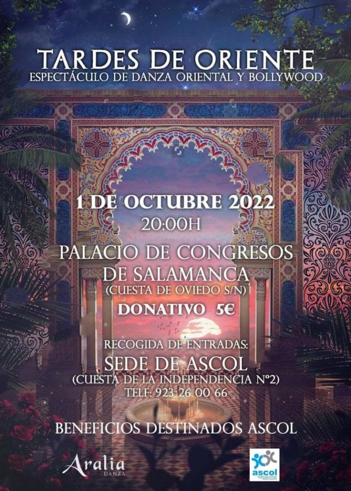 Palacio de Congresos y Exposiciones Tardes de Oriente Salamanca Octubre 2022