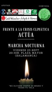 Plaza Mayor Marcha Nocturna Salamanca Septiembre 2022