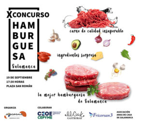 Plaza de San Román X Concurso Mejor Hamburguesa de Salamanca Septiembre 2022