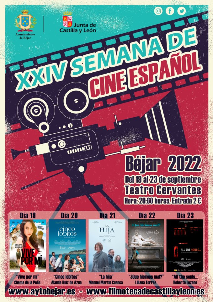 Teatro Cervantes XXIV Semana de Cine Español Béjar Septiembre 2022