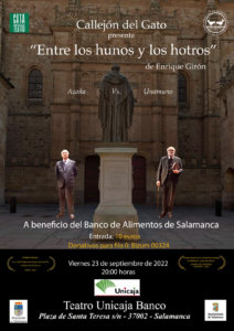 Teatro Unicaja Entre los hunos y los hotros Salamanca Septiembre 2022