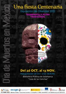 Casa de las Conchas Día de los Muertos en México Salamanca Octubre noviembre 2022