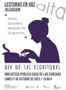 Casa de las Conchas VII Día de las Escritoras Salamanca Octubre 2022