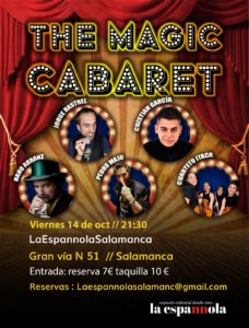 La Espannola The magic cabaret 14 de octubre de 2022 Salamanca