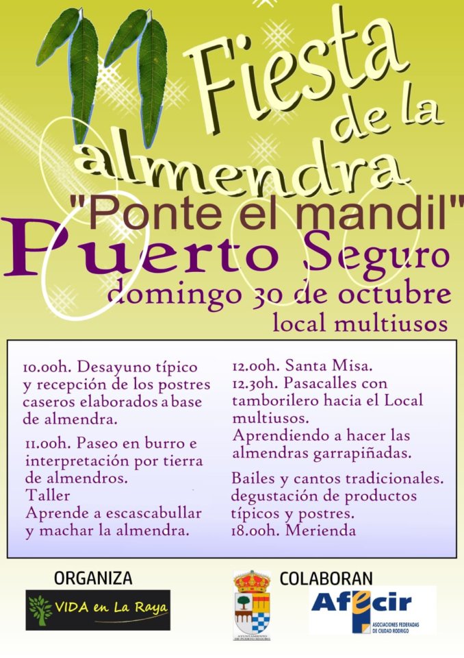 Puerto Seguro XI Feria de la Almendra Octubre 2022