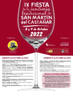 San Martín del Castañar IX Fiesta de la Vendimia Tradicional Octubre 2022