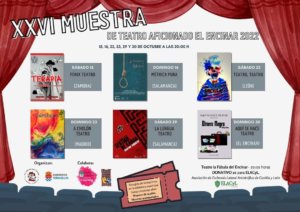 Terradillos XXVI Muestra de Teatro Aficionado El Encinar Octubre 2022