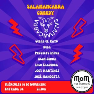 Bar Mano a Mano Salamancabra Comedy Salamanca 16 de noviembre de 2022