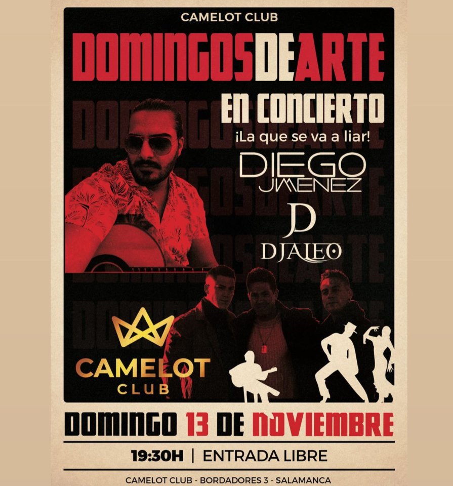 Camelot Diego Domínguez + DJaleo Salamanca Noviembre 2022
