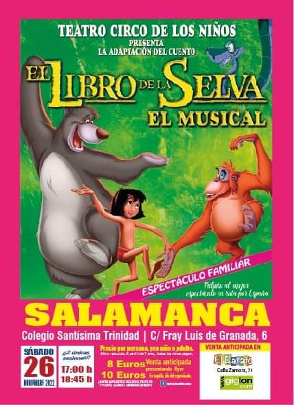 Colegio Santísima Trinidad Teatro Circo de los Niños Salamanca Noviembre 2022