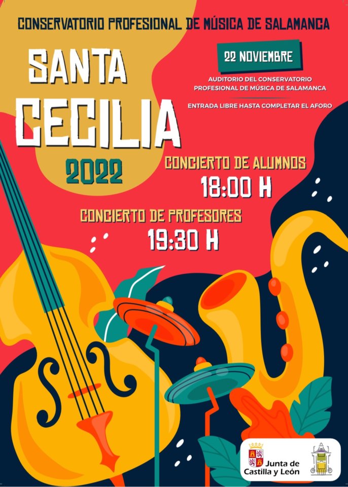 Conservatorio Profesional de Música de Salamanca Concierto de Santa Cecilia Noviembre 2022