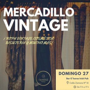 O'Hara's Mercadillo Vintage Salamanca Noviembre 2022