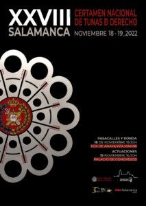 Salamanca XXVIII Certamen nacional de Tunas de Derecho Noviembre 2022