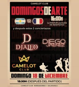 Camelot Diego Domínguez + DJaleo Salamanca Diciembre 2022