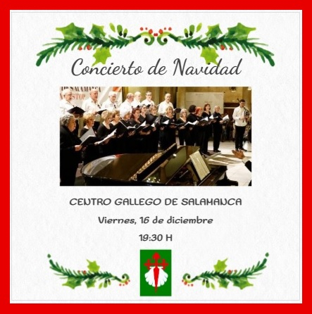 Centro Gallego Concierto de Navidad Salamanca Diciembre 2022