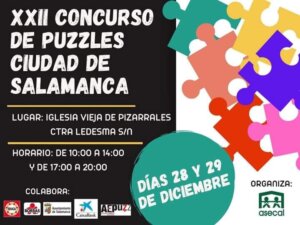 Iglesia Vieja XXII Concurso Nacional de Puzzles Ciudad de Salamanca Asecal Diciembre 2022