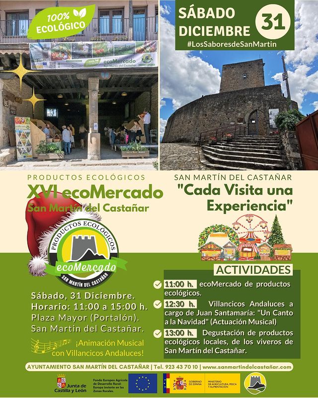 San Martín del Castañar XVI ecoMercado Diciembre 2022