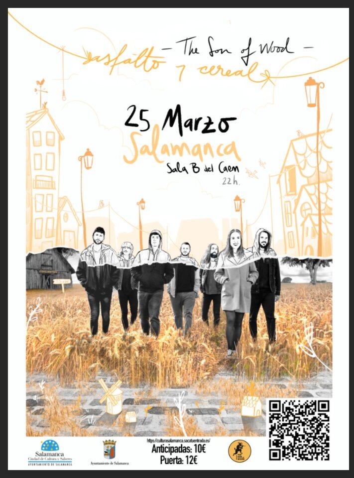 Centro de las Artes Escénicas y de la Música CAEM The Son of Wood Conciertos Sala B Salamanca Marzo 2023